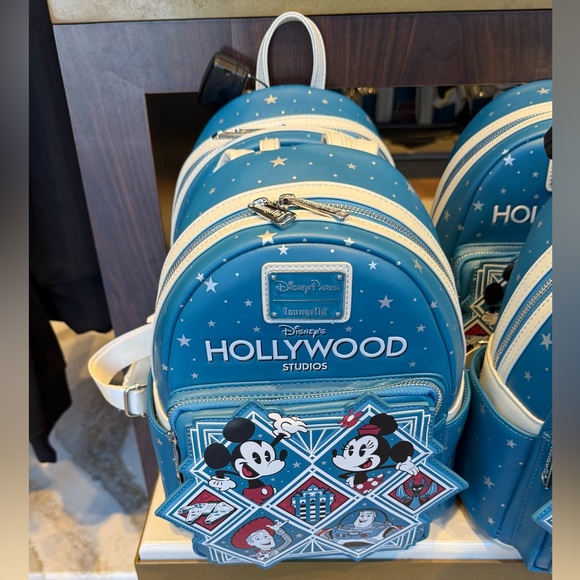 Disney Handbags - Disney Parks Loungefly Hollywood Studios Mini Backpack